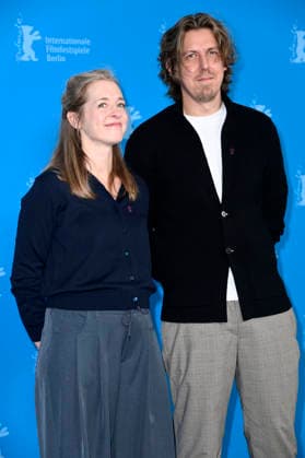 Katie McNeill and Leopold Hughes at the photocall for the feature film The Only Living Pickpocket in New York at the Berlinale 2026 76 Berlin International Film Festival at the Hotel Grand Hyatt Berlin, 20 02 2026 Foto:xN.xKubelkax xFuturexImagex pickpocket_6306