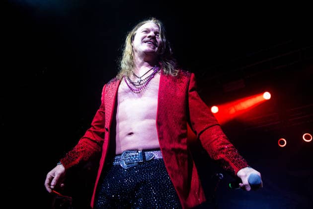 Professional Wrestler and Singer Chris Jericho of Fozzy performs onstage during a concert at Camden™s Electric Ballroom on February 20th, 2026 in London. Copyright: xx Fozzy_-26