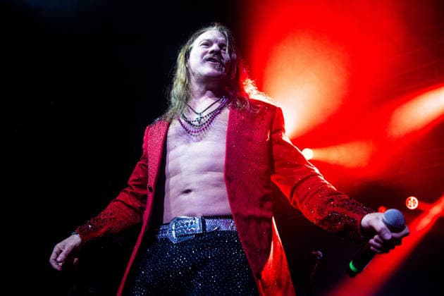 Professional Wrestler and Singer Chris Jericho of Fozzy performs onstage during a concert at Camden™s Electric Ballroom on February 20th, 2026 in London. Copyright: xx Fozzy_-27