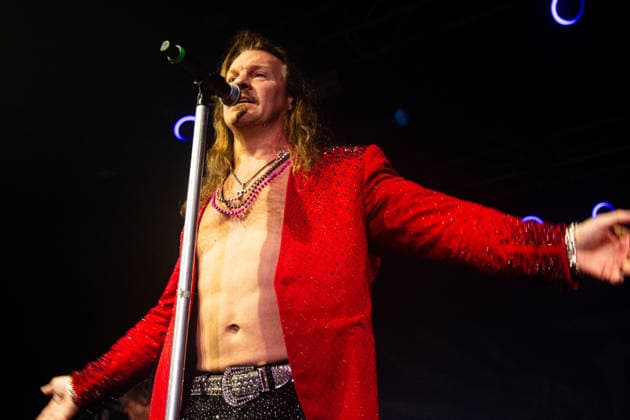 Professional Wrestler and Singer Chris Jericho of Fozzy performs onstage during a concert at Camden™s Electric Ballroom on February 20th, 2026 in London. Copyright: xx Fozzy_-8