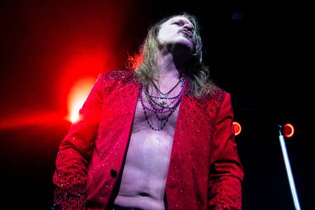 Professional Wrestler and Singer Chris Jericho of Fozzy performs onstage during a concert at Camden™s Electric Ballroom on February 20th, 2026 in London. Copyright: xx Fozzy_-24