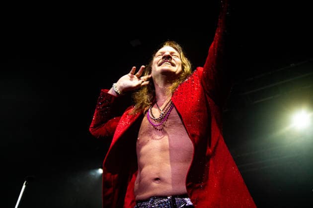 Professional Wrestler and Singer Chris Jericho of Fozzy performs onstage during a concert at Camden™s Electric Ballroom on February 20th, 2026 in London. Copyright: xx Fozzy_-30