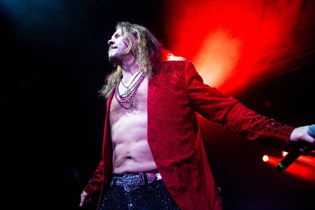 Professional Wrestler and Singer Chris Jericho of Fozzy performs onstage during a concert at Camden™s Electric Ballroom on February 20th, 2026 in London. Copyright: xx Fozzy_-28