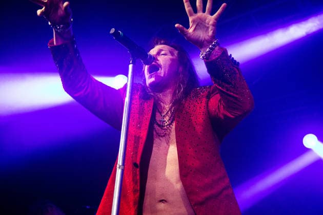 Professional Wrestler and Singer Chris Jericho of Fozzy performs onstage during a concert at Camden™s Electric Ballroom on February 20th, 2026 in London. Copyright: xx Fozzy_-3