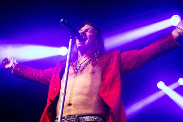 Professional Wrestler and Singer Chris Jericho of Fozzy performs onstage during a concert at Camden™s Electric Ballroom on February 20th, 2026 in London. Copyright: xx Fozzy_-7