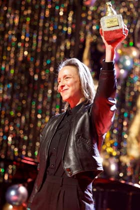 Celine Sciamma at the presentation of the 40 Teddy Award 2026 at the Berlinale 2026 76 Berlin International Film Festival at the Volksbühne Berlin, 20 02 2026 Foto:xB.xDummerx xFuturexImagex teddy_6206