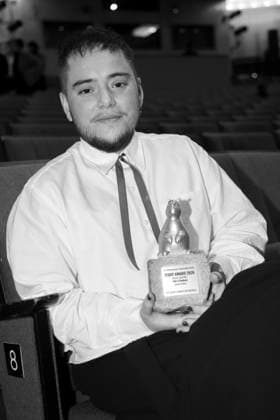 Ian de la Rosa at the presentation of the 40 Teddy Award 2026 at the Berlinale 2026 76 Berlin International Film Festival at the Volksbühne Berlin, 20 02 2026 Foto:xB.xDummerx xFuturexImagex teddy_6217