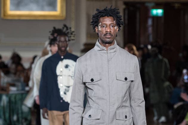LABRUM AW26 Show at London Fashion Week LONDON, UNITED KINGDOM - FEBRUARY 21: Models walk the runway during LABRUM London Autumn Winter 2026 Threads of Osmosis show at London Fashion Week in London, United Kingdom on February 21, 2026. Wiktor Szymanowicz Anadolu London United Kingdom. Editorial use only. Please get in touch for any other usage.  Copyright: x2026xAnadoluxWiktorxSzymanowiczx