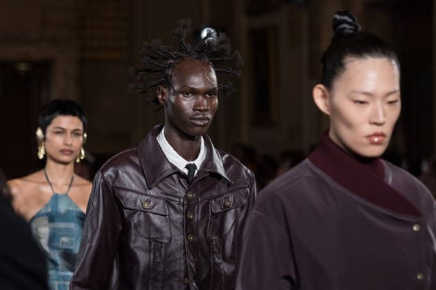 LABRUM AW26 Show at London Fashion Week LONDON, UNITED KINGDOM - FEBRUARY 21: Models walk the runway during LABRUM London Autumn Winter 2026 Threads of Osmosis show at London Fashion Week in London, United Kingdom on February 21, 2026. Wiktor Szymanowicz Anadolu London United Kingdom. Editorial use only. Please get in touch for any other usage.  Copyright: x2026xAnadoluxWiktorxSzymanowiczx