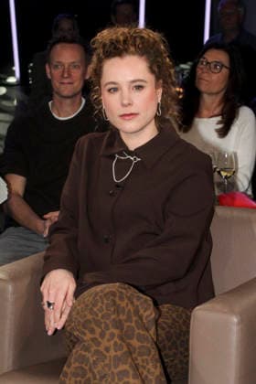 abb Klara Deutschmann German actress as a guest on the NDR talk show , from the NDR 3 studio on Friday 20 02 2026 in Hamburg Hamburg Germany