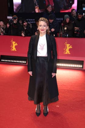 Tricia Tuttle, the Festival Director at the Closing Ceremony of the 76th Berlinale International Film Festival on February 21, 2026 in Berlin Berlinale 2026 Closing Ceremony