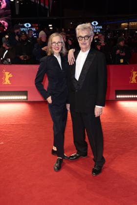 Donata Wenders and Wim Wenders at the Closing Ceremony of the 76th Berlinale International Film Festival on 21 02 2026 in Berlin Berlinale 2026 Closing Ceremony
