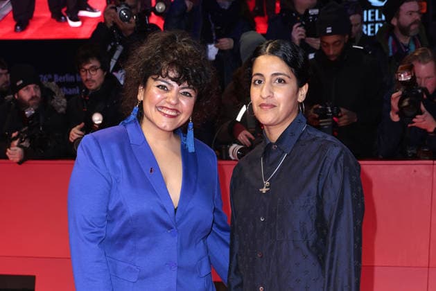 Sara Fazilat and Banafshe Hourmazdi at the Closing Ceremony of the 76th Berlinale International Film Festival on 21 02 2026 in Berlin Berlinale 2026 Closing Ceremony