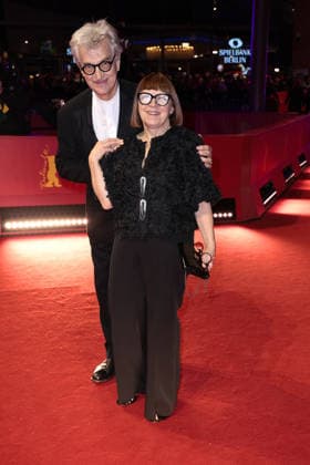 Wim Wenders and Ewa PuszczyÅ ska at the Closing Ceremony of the 76th Berlinale International Film Festival on February 21, 2026 in Berlin Berlinale 2026 Closing Ceremony