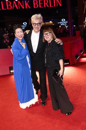 Hikari, Wim Wenders and Ewa PuszczyÅ ska at the Closing Ceremony of the 76th Berlinale International Film Festival on 21 02 2026 in Berlin Berlinale 2026 Closing Ceremony