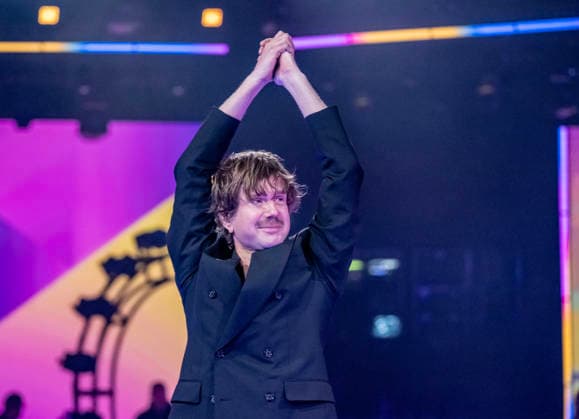 MALMÖ, SWEDEN 20260221 Timo Räisänen, the contribution Nothing is after us, at the rehearsal for round 4 of Melodifestivalen 2026 in Malmö Arena on Saturday MALMÖ SWEDEN x50090x  Copyright: xJohanxNilssonx xTTx MELODIFESTIVALEN 2026 MALMÖ 8Hd9chcUDVY