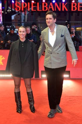 Sina Tkotsch and Sebastian Schwarz at the Closing Ceremony with Award Ceremony at the Berlinale 2026 76 Berlin International Film Festival in the Berlinale Palast Berlin, 21 02 2026 Foto:xM.xBehrensx xFuturexImagex closing_6242