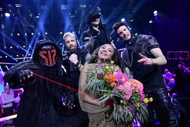 MALMÖ, SWEDEN 20260221 Smash Into Pieces and Cimberly advanced to the final of round 4 of Melodifestivalen 2026 in Malmö Arena on Saturday MALMÖ SWEDEN x50090x  Copyright: xJohanxNilsson TTx MELODIFESTIVALEN 2026 MALMÖ U8KqLmqoqbo