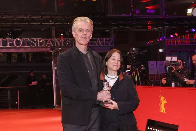 Berlinale Award Winner 2026 Grant Gee, Janine Marmot Winner Silver Bear of the 76th Berlinale at the Berlinale Palast, Berlin, date 21 02 2026 Copyright: xEventpress Kratschx