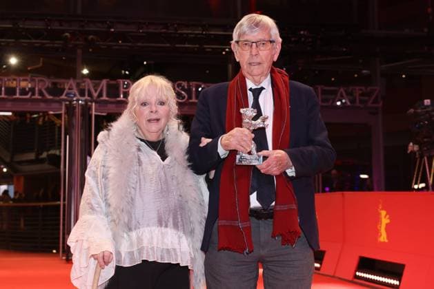 Berlinale Award Winner 2026 Anna Calder Marshall, Tom Courtenay Winner Silver Bear of the 76th Berlinale at the Berlinale Palast, Berlin, date 21 02 2026 Copyright: xEventpress Kratschx