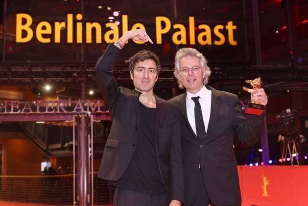 Berlinale Award Winner 2026 Ilker Catak, Ingo Fliess Winner of the Golden Bear of the 76th Berlinale at the Berlinale Palast, Berlin, date 21 02 2026 Copyright: xEventpress Kratschx