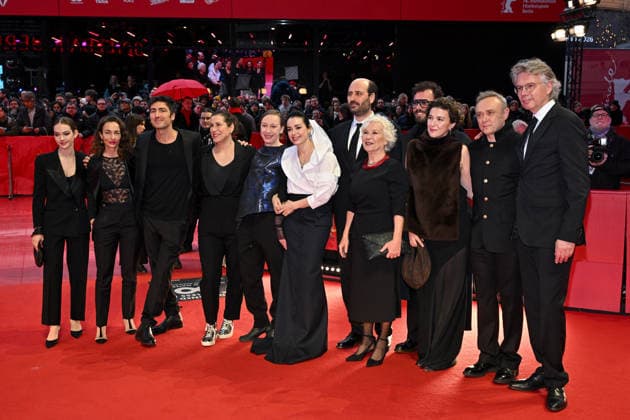 76th Berlin Film Festival Closing Ceremony Ilker Catak and crew attending Closing Ceremony of the 76th Berlin International Film Festival in Berlin, Germany on 21 February 2026. Photo by Julien Reynaud APS-Medias ABACAPRESS.COM Berlin  Copyright: xReynaudxJulien APS-Medias ABACAx