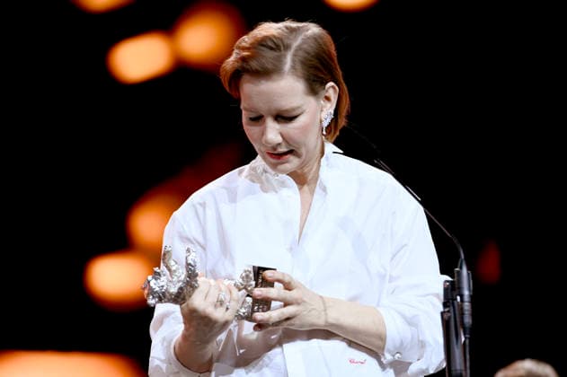 Sandra Hüller with the Silver Bear for Best Actress in Rose at the Closing Ceremony and Award Ceremony at the Berlinale 2026 76 Berlin International Film Festival in the Berlinale Palast Berlin, 21 02 2026 Foto:xN.xKubelkax xFuturexImagex closing_6357