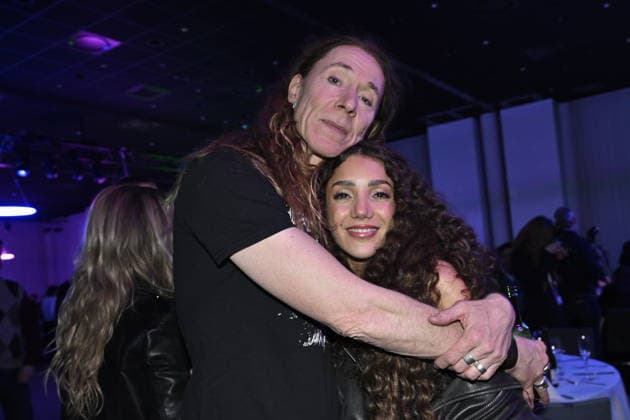 MALMÖ, SWEDEN 20260221 Martin E type Eriksson and Gina Dirawi at the afterparty after round 4 of Melodifestivalen 2026 in Malmö Arena on Saturday MALMÖ SWEDEN x50090x  Copyright: xJohanxNilsson TTx MELODIFESTIVALEN 2026 MALMÖ VCUVyotXrLY