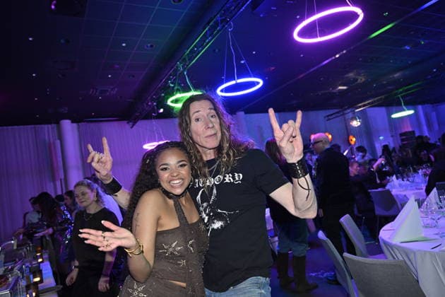 MALMÖ, SWEDEN 20260221 Cimberly and Martin E type Eriksson at the afterparty after round 4 of Melodifestivalen 2026 in Malmö Arena on Saturday MALMÖ SWEDEN x50090x  Copyright: xJohanxNilsson TTx MELODIFESTIVALEN 2026 MALMÖ 8dnz1hlYthk