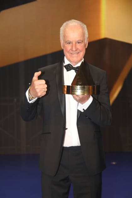 Fritz Fischer receives the Golden Sports Pyramid during the 55 Ball of Sports 2026 in the Festhalle Frankfurt Frankfurt am Main, 21 02 2026 Copyright: xAgenturxWehnertx xM.xGränzdörferx