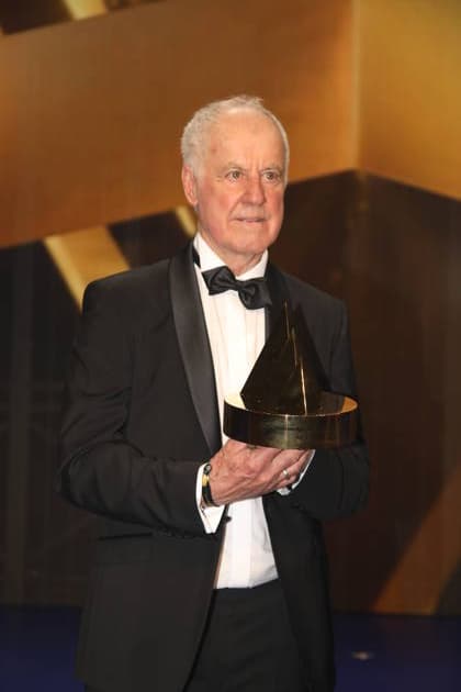 Fritz Fischer receives the Golden Sports Pyramid during the 55 Ball of Sports 2026 in the Festhalle Frankfurt Frankfurt am Main, 21 02 2026 Copyright: xAgenturxWehnertx xM.xGränzdörferx