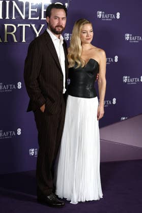 UK: The BAFTA Film Awards Nominees Party at the National Gallery in London, UK. Kate Hudson and Danny Fujikawa attend the BAFTA Film Awards Nominees Party held at the National Gallery in London, UK on February 21, 2025. London National Gallery UK Copyright: xFredxDuvalx