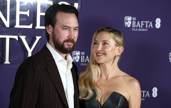 UK: The BAFTA Film Awards Nominees Party at the National Gallery in London, UK. Kate Hudson and Danny Fujikawa attend the BAFTA Film Awards Nominees Party held at the National Gallery in London, UK on February 21, 2025. London National Gallery UK Copyright: xFredxDuvalx