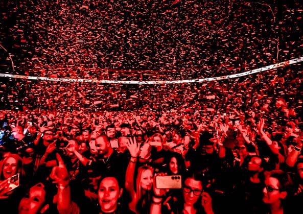 21 02 2026, xlakx, Entertainment, 90s Super Show v l Confetti of the 90s Super Show in the Uber Arena Berlin Berlin Daniel Lakomski