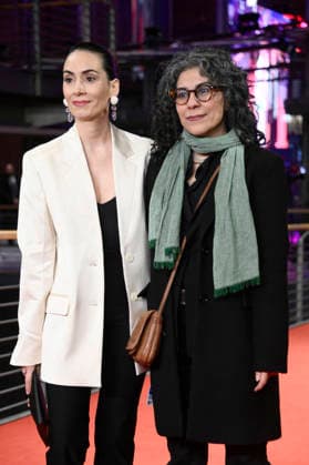 Melisa Sözen and Mahnaz Mohammadi at the Closing Ceremony with Award Ceremony at the Berlinale 2026 76 Berlin International Film Festival in the Berlinale Palast Berlin, 21 02 2026 Foto:xN.xKubelkax xFuturexImagex closing_6481
