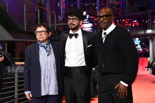 B Ruby Rich, Shaunak Sen and Lemohang Jeremiah Mosese at the Closing Ceremony with Award Ceremony at the Berlinale 2026 76 Berlin International Film Festival in the Berlinale Palast Berlin, 21 02 2026 Foto:xN.xKubelkax xFuturexImagex closing_6485