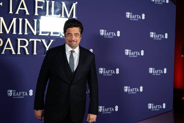 February 21, 2026, London, United Kingdom: Benicio Del Toro attends the Nominees Party for the EE BAFTA Film Awards 2026 at the National Portrait Gallery. London United Kingdom - ZUMAs197 20260221_aaa_s197_255 Copyright: xLounisxTiarx