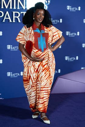 EE BAFTA Film Awards 2026 Nominees Party in London, UK - 21 Feb 2026 Wunmi Mosaku attends the Nominees Party for the EE BAFTA Film Awards 2026 at the National Portrait Gallery. London United Kingdom Copyright: xLounisxTiarx xSOPAxImagesx _DSC9477