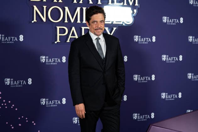 February 21, 2026, London, United Kingdom: Benicio Del Toro attends the Nominees Party for the EE BAFTA Film Awards 2026 at the National Portrait Gallery. London United Kingdom  - ZUMAs197 20260221_aaa_s197_279 Copyright: xLounisxTiarx