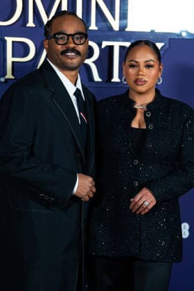 EE BAFTA Film Awards 2026 Nominees Party in London, UK - 21 Feb 2026 Ryan Coogler (L) and Zinzi Coogler (R) attend the Nominees Party for the EE BAFTA Film Awards 2026 at the National Portrait Gallery. London United Kingdom Copyright: xLounisxTiarx xSOPAxImagesx _DSC9761