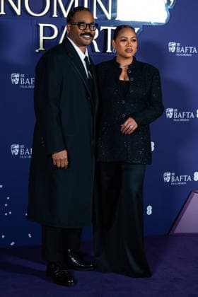 February 21, 2026, London, United Kingdom: Ryan Coogler (L) and Zinzi Coogler (R) attend the Nominees Party for the EE BAFTA Film Awards 2026 at the National Portrait Gallery. London United Kingdom - ZUMAs197 20260221_aaa_s197_288 Copyright: xLounisxTiarx