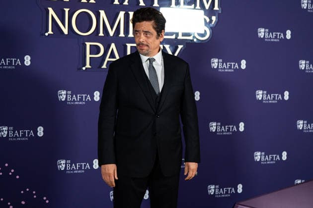 February 21, 2026, London, United Kingdom: Benicio Del Toro attends the Nominees Party for the EE BAFTA Film Awards 2026 at the National Portrait Gallery. London United Kingdom  - ZUMAs197 20260221_aaa_s197_300 Copyright: xLounisxTiarx