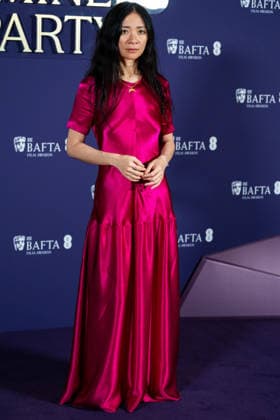 February 21, 2026, London, United Kingdom: ChloÃ Zhao attends the Nominees Party for the EE BAFTA Film Awards 2026 at the National Portrait Gallery. London United Kingdom  - ZUMAs197 20260221_aaa_s197_305 Copyright: xLounisxTiarx