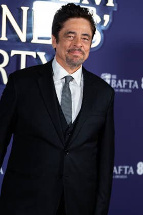 February 21, 2026, London, United Kingdom: Benicio Del Toro attends the Nominees Party for the EE BAFTA Film Awards 2026 at the National Portrait Gallery. London United Kingdom  - ZUMAs197 20260221_aaa_s197_306 Copyright: xLounisxTiarx