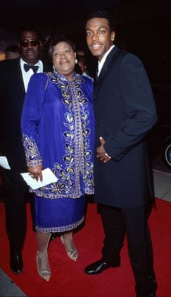 Money Talks Premiere Aug 22, 1997; Los Angeles, CA, USA; Actor CHRIS TUCKER & Mother @ the premiere of Money Talks. . Copyright: xTerryxLillyx
