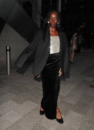 FW a w 2026 fashion show arrivals Eunice Olumide at the Julien Macdonald LFW a w 2026 fashion show arrivals, The Shard, London Bridge, on Saturday 21 February 2026 in London, England, UK. CAP CAN CAN London UK Great Britain Copyright: xCanxNguyen CapitalxPicturesx