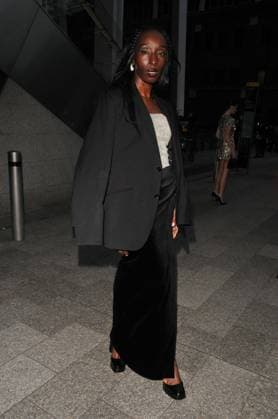 FW a w 2026 fashion show arrivals Eunice Olumide at the Julien Macdonald LFW a w 2026 fashion show arrivals, The Shard, London Bridge, on Saturday 21 February 2026 in London, England, UK. CAP CAN CAN London UK Great Britain Copyright: xCanxNguyen CapitalxPicturesx