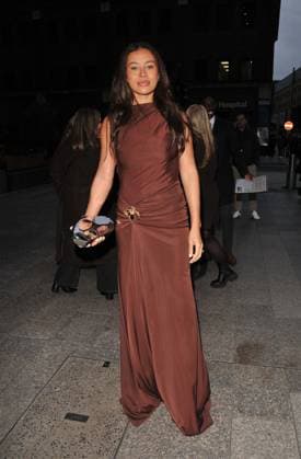 FW a w 2026 fashion show arrivals Montana Brown at the Julien Macdonald LFW a w 2026 fashion show arrivals, The Shard, London Bridge, on Saturday 21 February 2026 in London, England, UK. CAP CAN CAN London UK Great Britain Copyright: xCanxNguyen CapitalxPicturesx