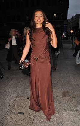 FW a w 2026 fashion show arrivals Montana Brown at the Julien Macdonald LFW a w 2026 fashion show arrivals, The Shard, London Bridge, on Saturday 21 February 2026 in London, England, UK. CAP CAN CAN London UK Great Britain Copyright: xCanxNguyen CapitalxPicturesx
