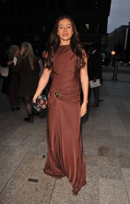 FW a w 2026 fashion show arrivals Montana Brown at the Julien Macdonald LFW a w 2026 fashion show arrivals, The Shard, London Bridge, on Saturday 21 February 2026 in London, England, UK. CAP CAN CAN London UK Great Britain Copyright: xCanxNguyen CapitalxPicturesx